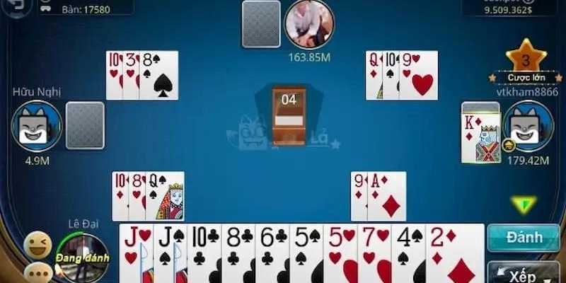 Cách chơi bài phỏm online V9BET